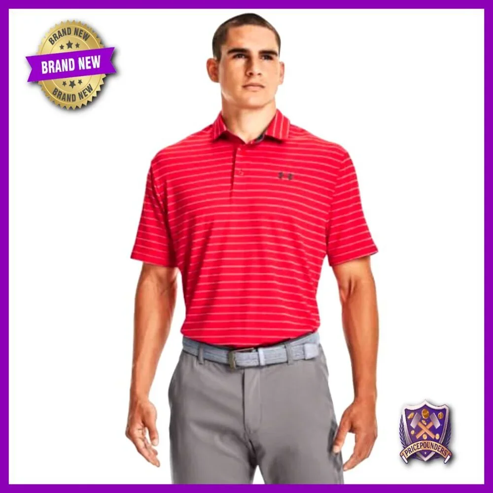 Performance Golf Polo with 4-Way Stretch, Moisture-Wicking Fabric